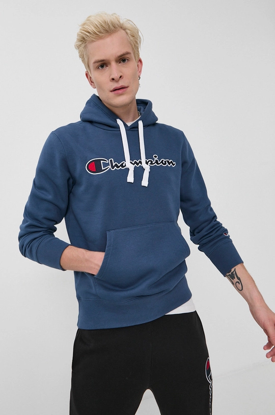 niebieski Champion Bluza 216470 Męski