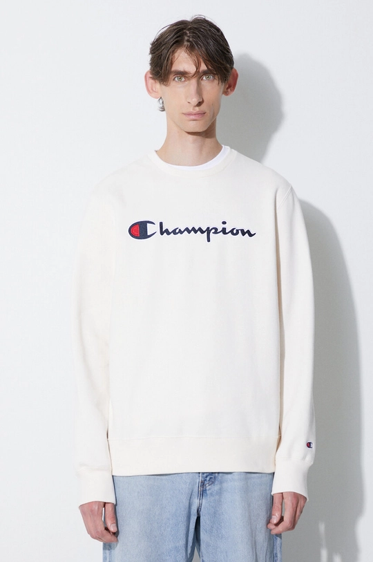 beige Champion sweatshirt Men’s