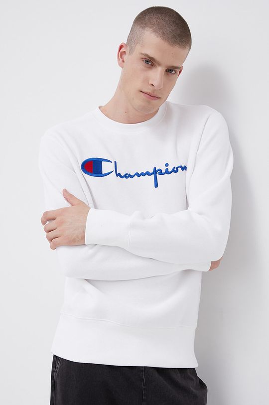biały Champion Bluza Męski