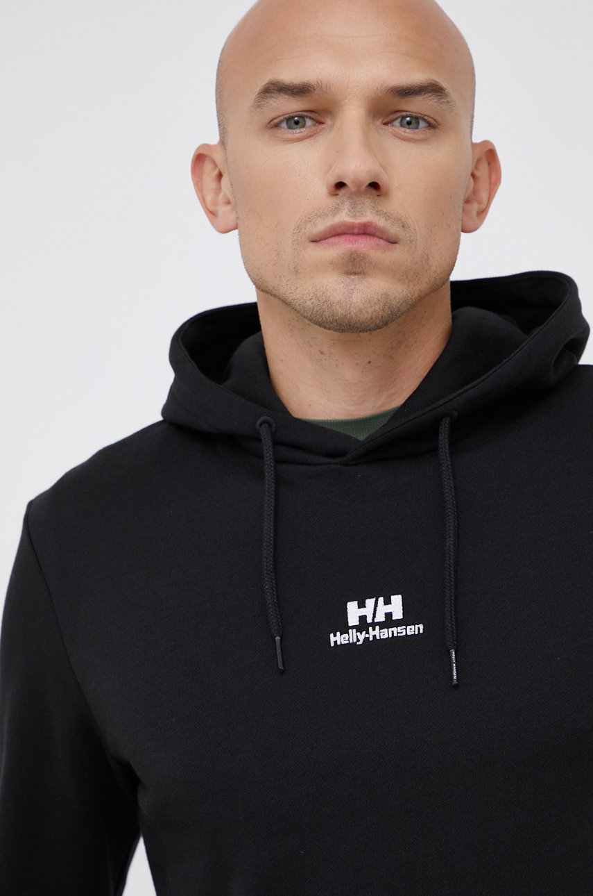 czarny Helly Hansen Bluza YU HOODIE 2.0