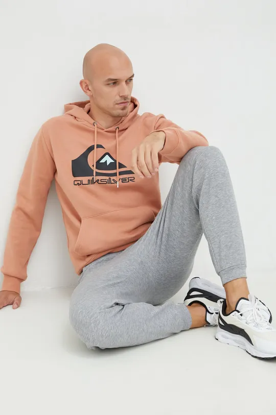 Bluza Quiksilver oranžna