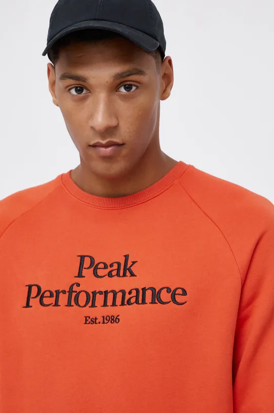 pomarańczowy Peak Performance Bluza
