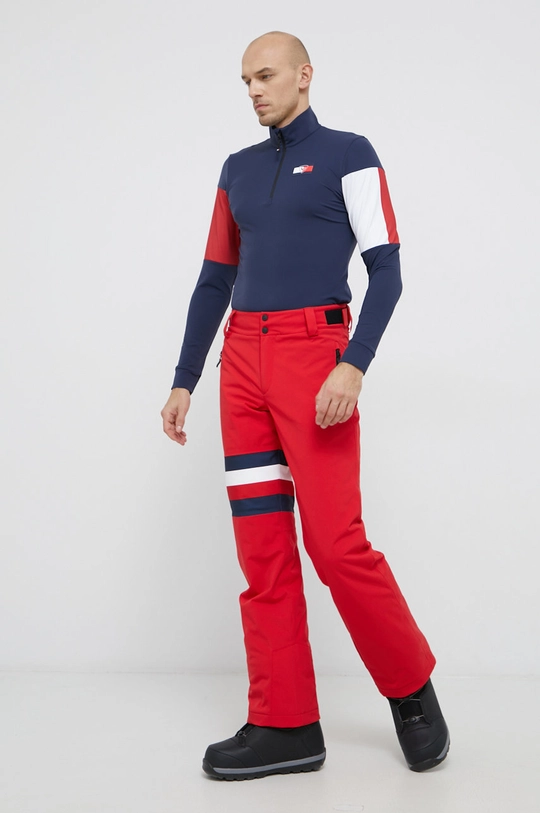 Dukserica Rossignol x Tommy Hilfiger mornarsko plava