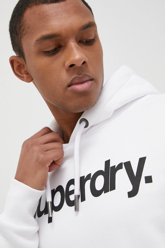 белый Кофта Superdry