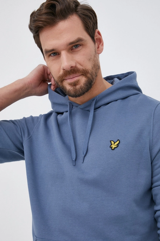 fioletowy Lyle & Scott - Bluza bawełniana