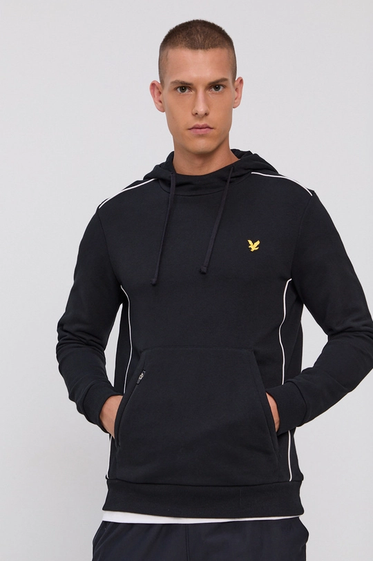 μαύρο Μπλούζα Lyle & Scott Ανδρικά