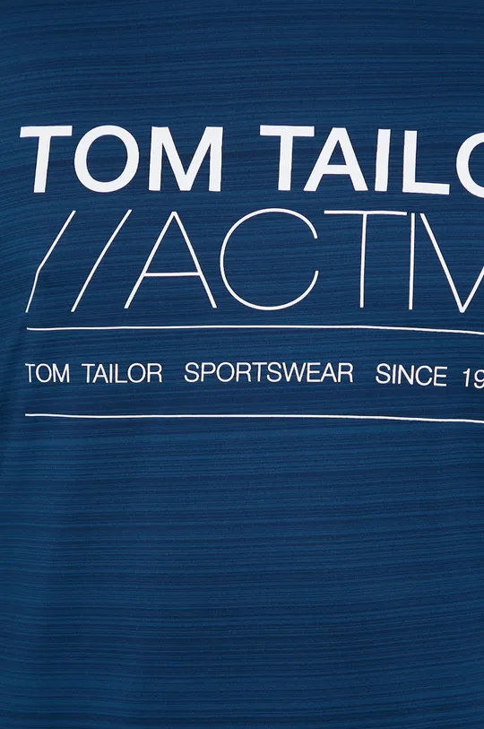 tmavomodrá Tričko s dlhým rukávom Tom Tailor