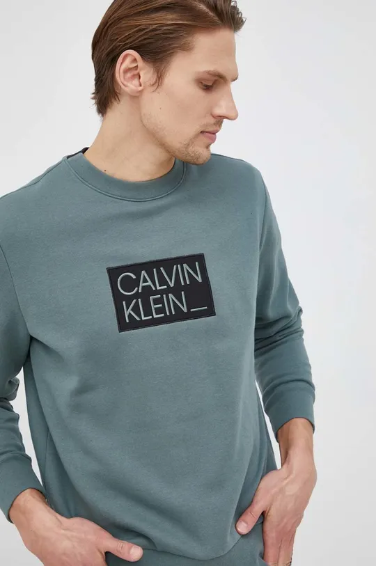 πράσινο Μπλούζα Calvin Klein Ανδρικά