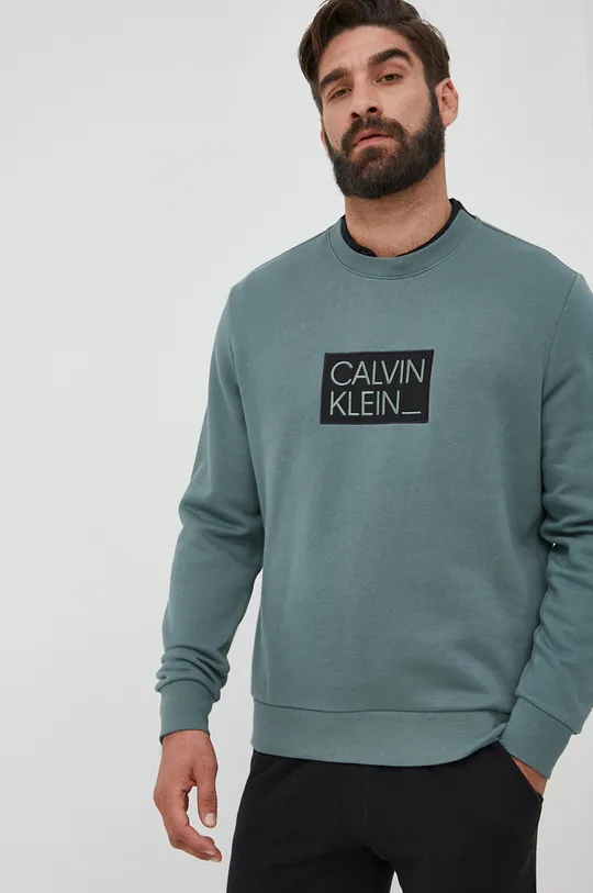 zielony Calvin Klein bluza