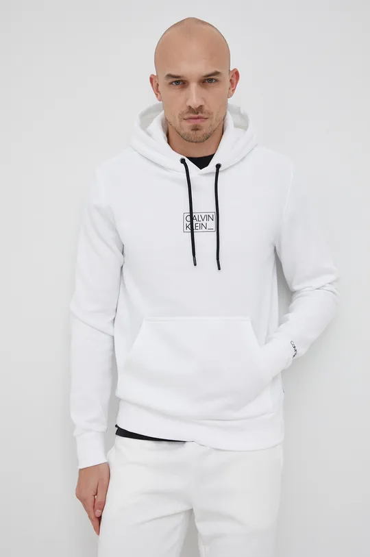 λευκό Calvin Klein - Μπλούζα Ανδρικά