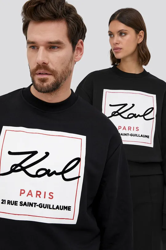 μαύρο Μπλούζα Karl Lagerfeld Unisex