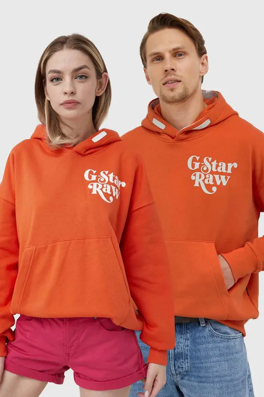 πορτοκαλί Μπλούζα G-Star Raw Unisex