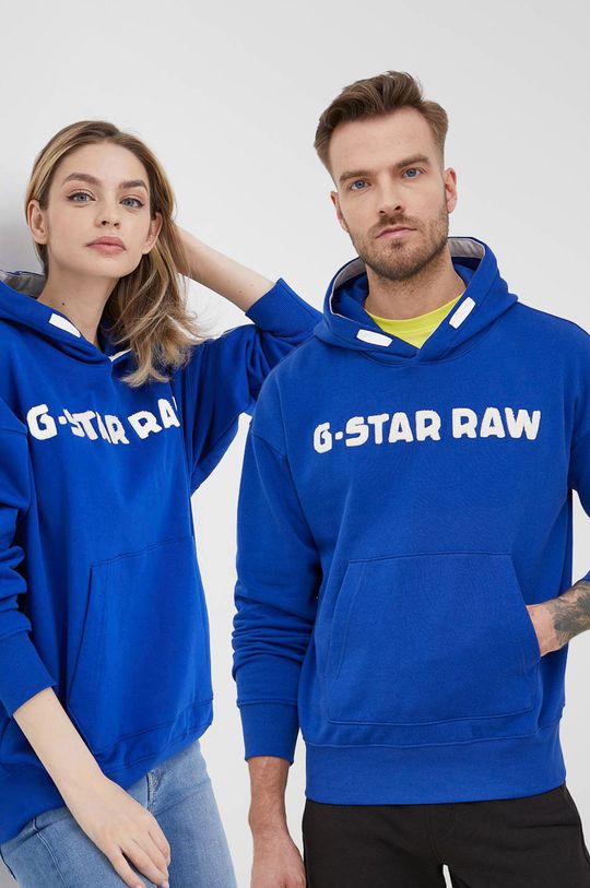 niebieski G-Star Raw Bluza Unisex