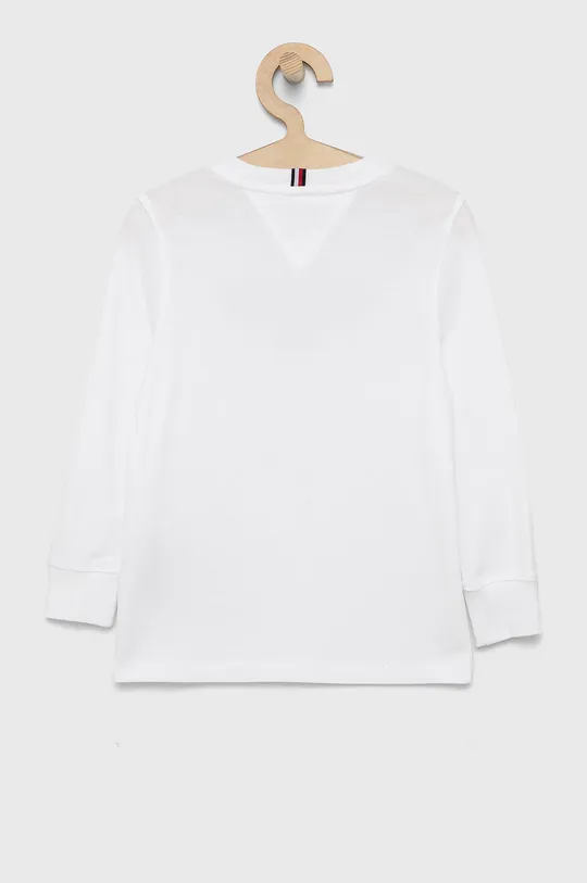 Tommy Hilfiger Longsleeve bawełniany dziecięcy biały