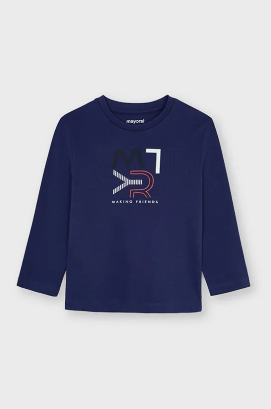 fialová Detské tričko s dlhým rukávom Mayoral Chlapčenský
