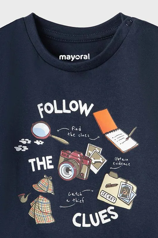 Detské tričko s dlhým rukávom Mayoral  100% Bavlna