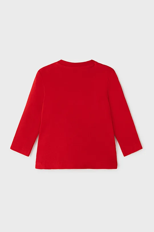 Detské tričko s dlhým rukávom Mayoral červená