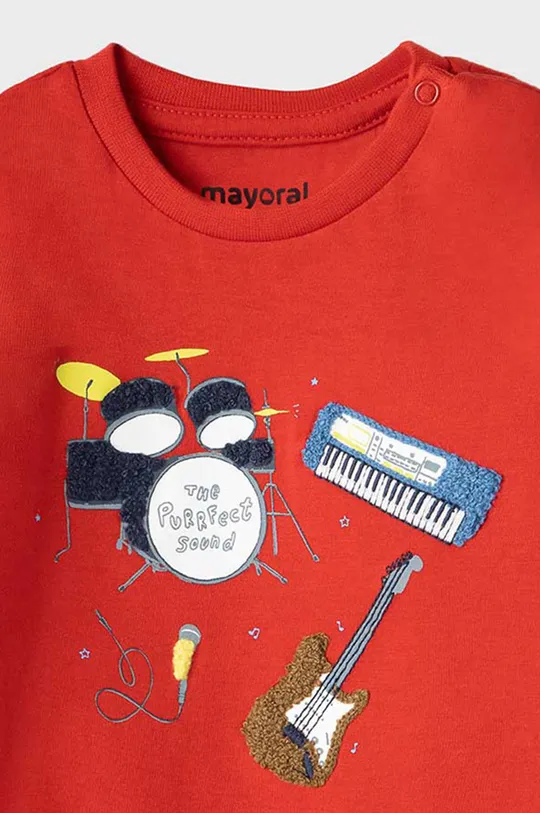 Detské tričko s dlhým rukávom Mayoral  1. látka: 100% Bavlna 2. látka: 80% Bavlna, 20% Polyester