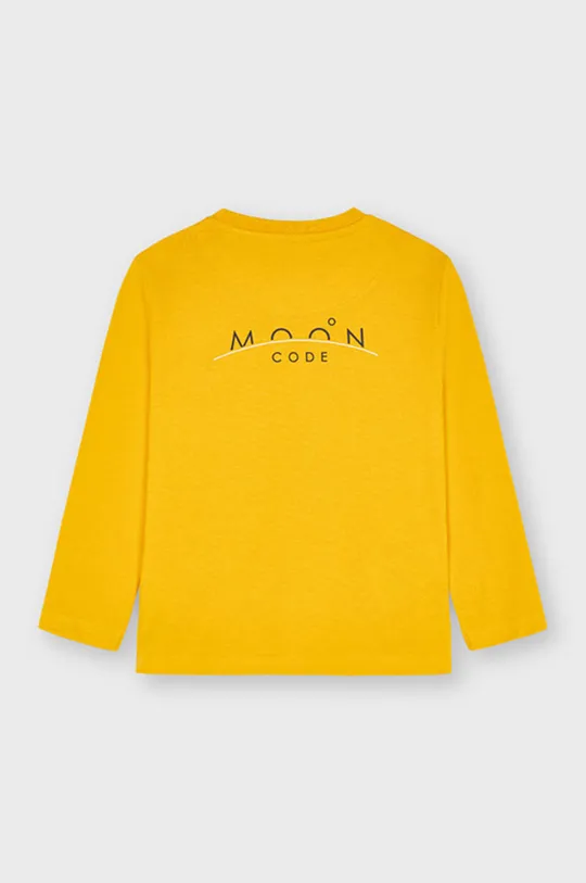 Detské tričko s dlhým rukávom Mayoral žltá