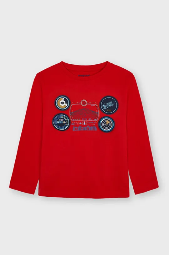 červená Detské tričko s dlhým rukávom Mayoral Chlapčenský