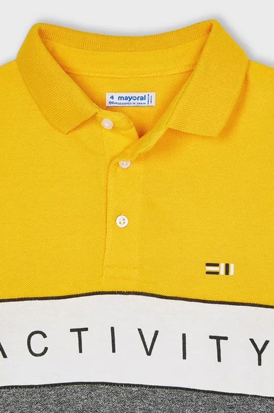 žltá Detské polo tričko Mayoral