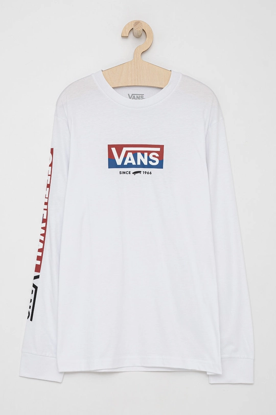 Vans Longsleeve dziecięcy biały