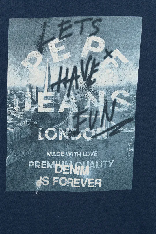 Παιδικό βαμβακερό μακρυμάνικο Pepe Jeans  100% Βαμβάκι