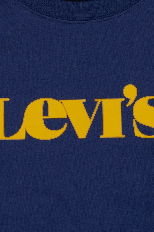 Παιδικό μακρυμάνικο Levi's μωβ