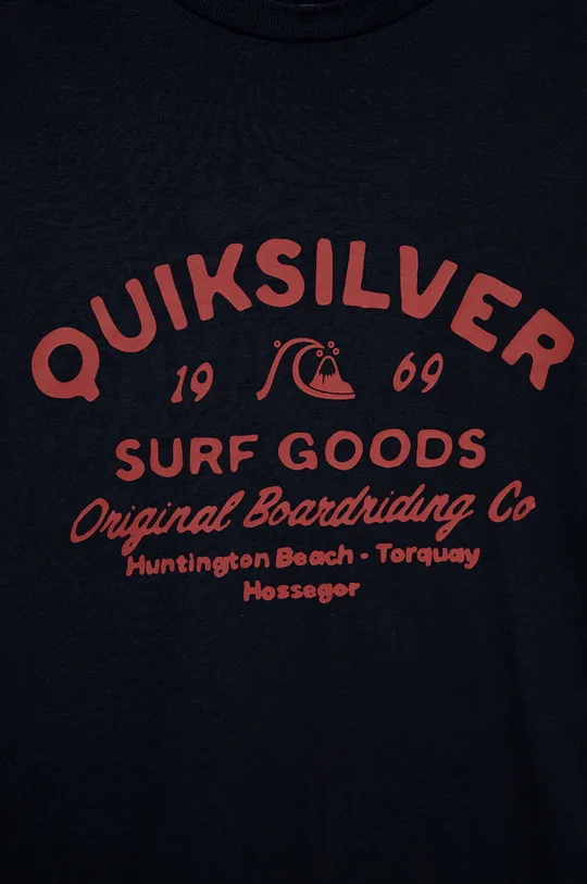 Detské tričko s dlhým rukávom Quiksilver  100% Bavlna