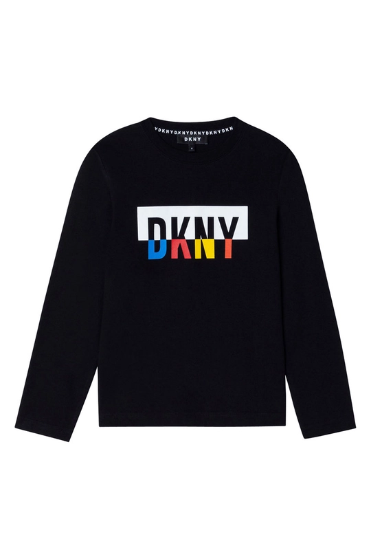 чёрный Детский лонгслив Dkny Для мальчиков