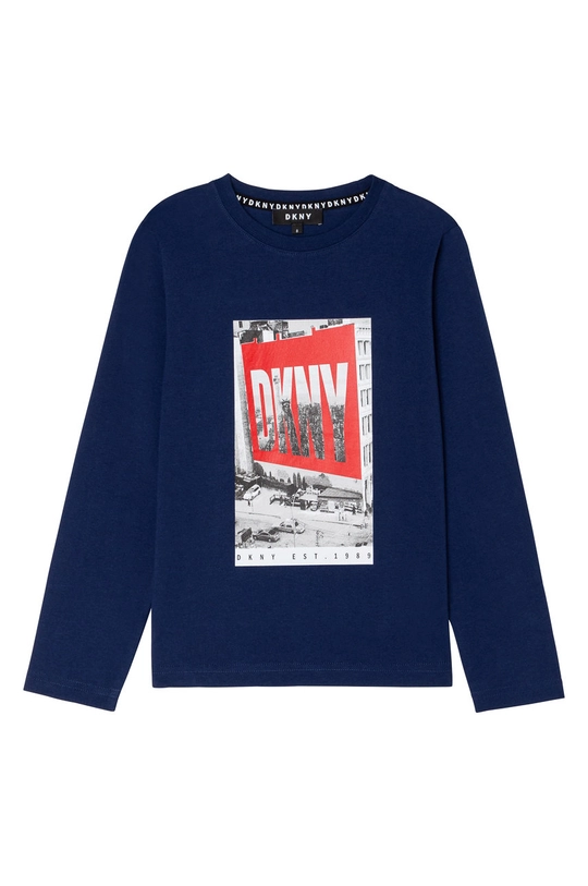 Dkny Longsleeve dziecięcy D25D50.114.150 granatowy