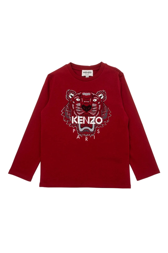 červená KENZO KIDS - Detské tričko s dlhým rukávom Chlapčenský