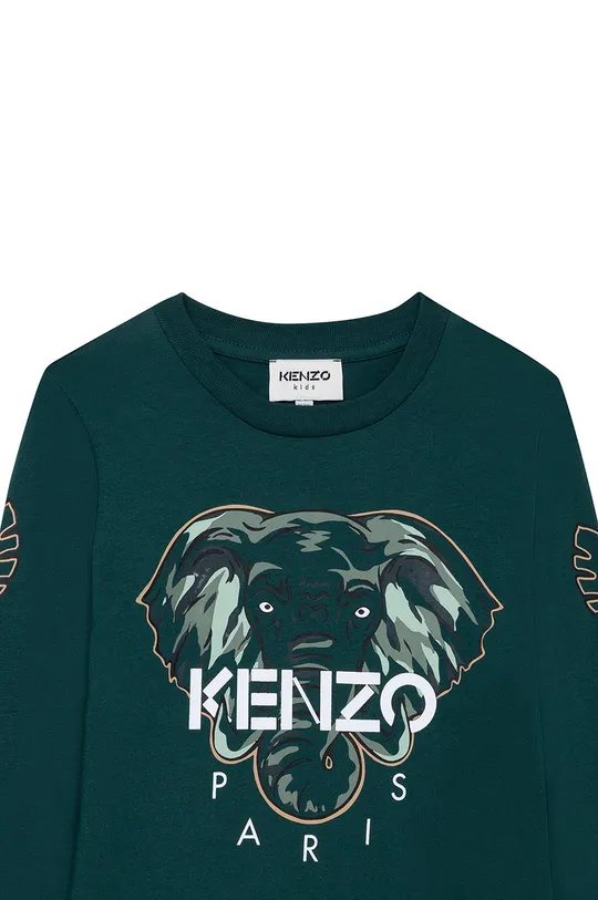 Kenzo Kids Longsleeve bawełniany dziecięcy 100 % Bawełna