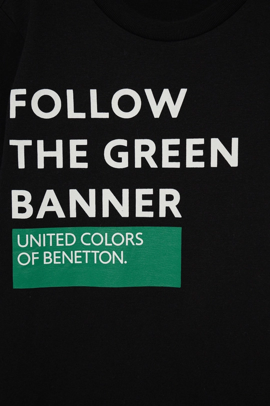 Detské tričko s dlhým rukávom United Colors of Benetton  100% Bavlna