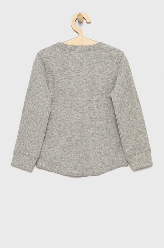 GAP Longsleeve bawełniany dziecięcy szary