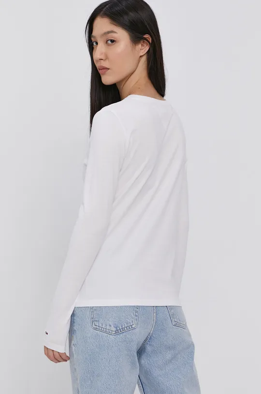 Tričko s dlhým rukávom Tommy Jeans  100% Organická bavlna