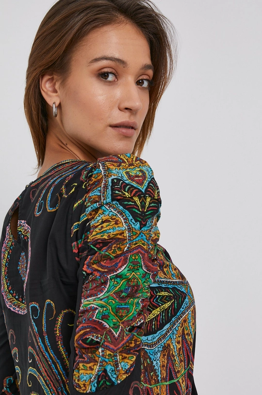 czarny Desigual Bluzka 21WWBW24