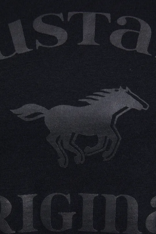Bavlnené tričko s dlhým rukávom Mustang Dámsky