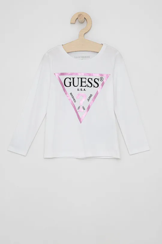 λευκό Παιδικό μακρυμάνικο Guess Για κορίτσια