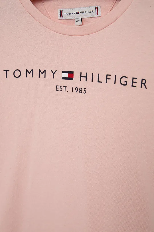 Detské tričko s dlhým rukávom Tommy Hilfiger  100% Organická bavlna