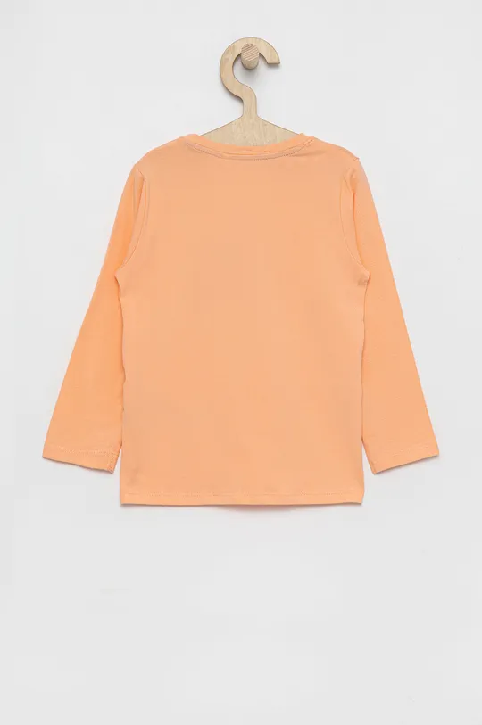 Detské tričko s dlhým rukávom Name it oranžová