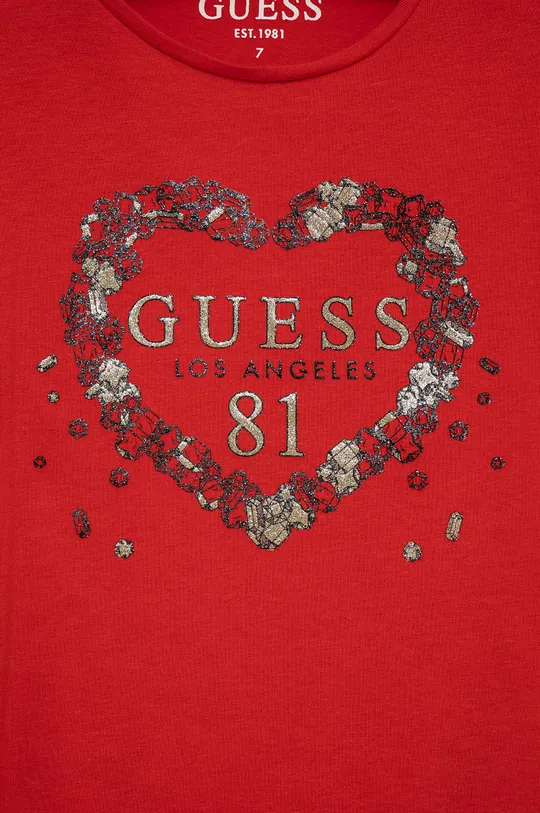 Guess Longsleeve dziecięcy 95 % Bawełna, 5 % Elastan