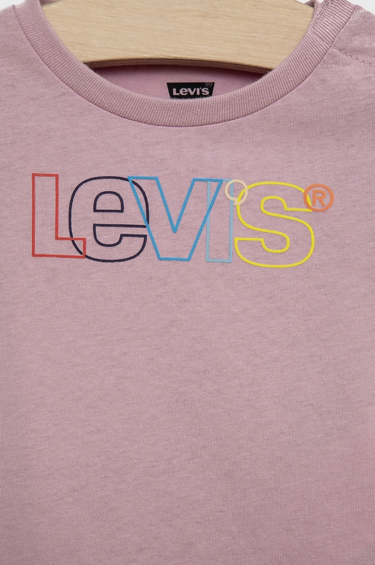 Levi's - Longsleeve dziecięcy Bawełna