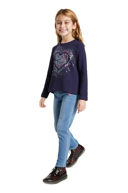 Desigual Longsleeve dziecięcy 21WGTK10