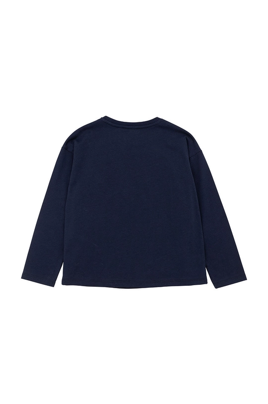 Kenzo Kids Longsleeve dziecięcy granatowy