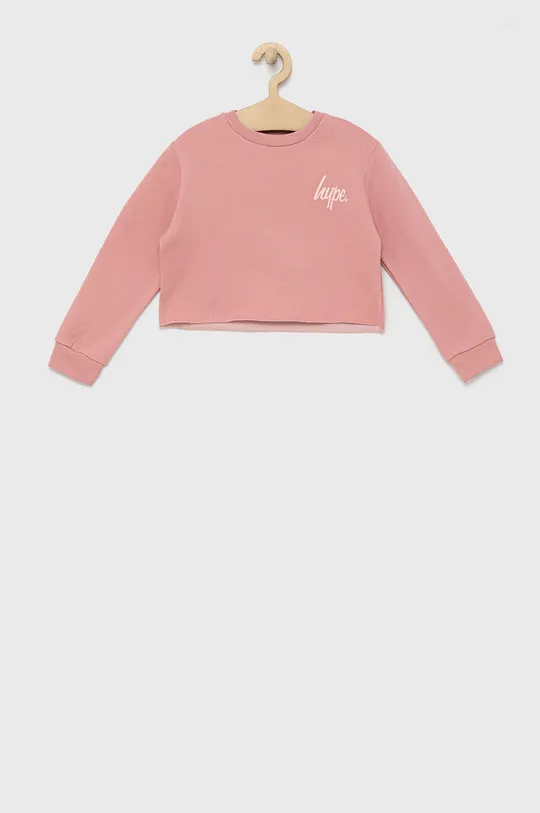 Hype Bluza dziecięca (3-pack) różowy