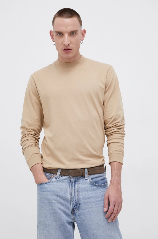 beżowy Only & Sons Longsleeve Męski