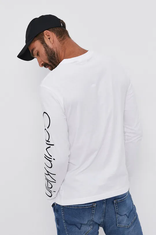 Tričko s dlhým rukávom Calvin Klein  100% Bavlna