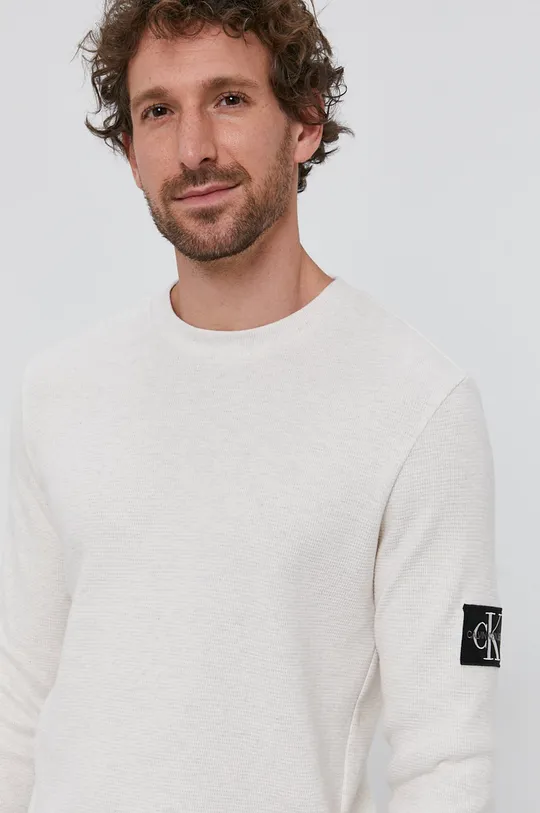Tričko s dlhým rukávom Calvin Klein Jeans Pánsky