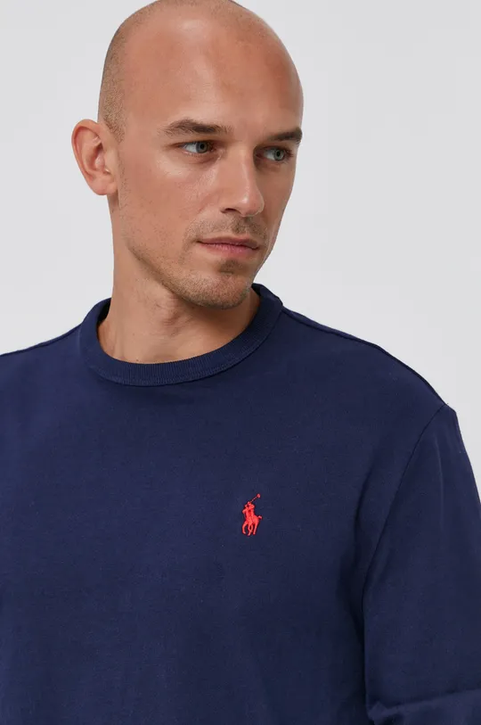 granatowy Polo Ralph Lauren Longsleeve 710842632004